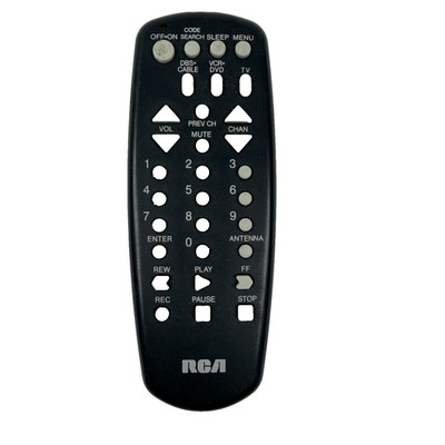 RCA RCU703SP 3 Device Universal Remote Control For SAT/CBL/DTC, VCR/DVD, TV