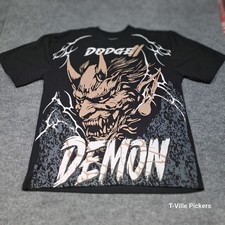 Reason X Dodge Demon Srt Limited Edition T-shirt Black Mens Medium Dgs6tm-210