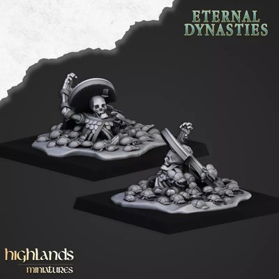 Higlands Miniature Eternal Dynasties Nuée Sandgrus-Skarabäen 3D Print 28mm/32mm