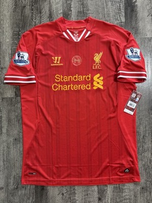 Steven Gerrard Liverpool Warrior 13/14 Jersey Size XL WIN738 BNWT