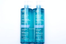 2x Ducray Keracnyl Foaming Gel 400ml 13.52floz Acne-prone Skin