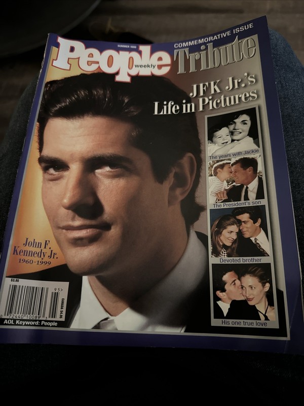 1999 Vintage PEOPLE WEEKLY JOHN F. KENNEDY JR. TRIBUTE Magazine Life In Pics