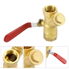 3/4" BSP Brass Y Type Strainer Filter Ball Valve Equal Female Thread US