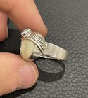 SAJEN Ring Sterling Silver 925 Blue Topaz  Designer Signed Must See Unique — photo 3