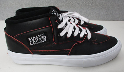 VANS Skateboarding Half Cab Wearaway Black /  Shoes Mens Sz 8.5