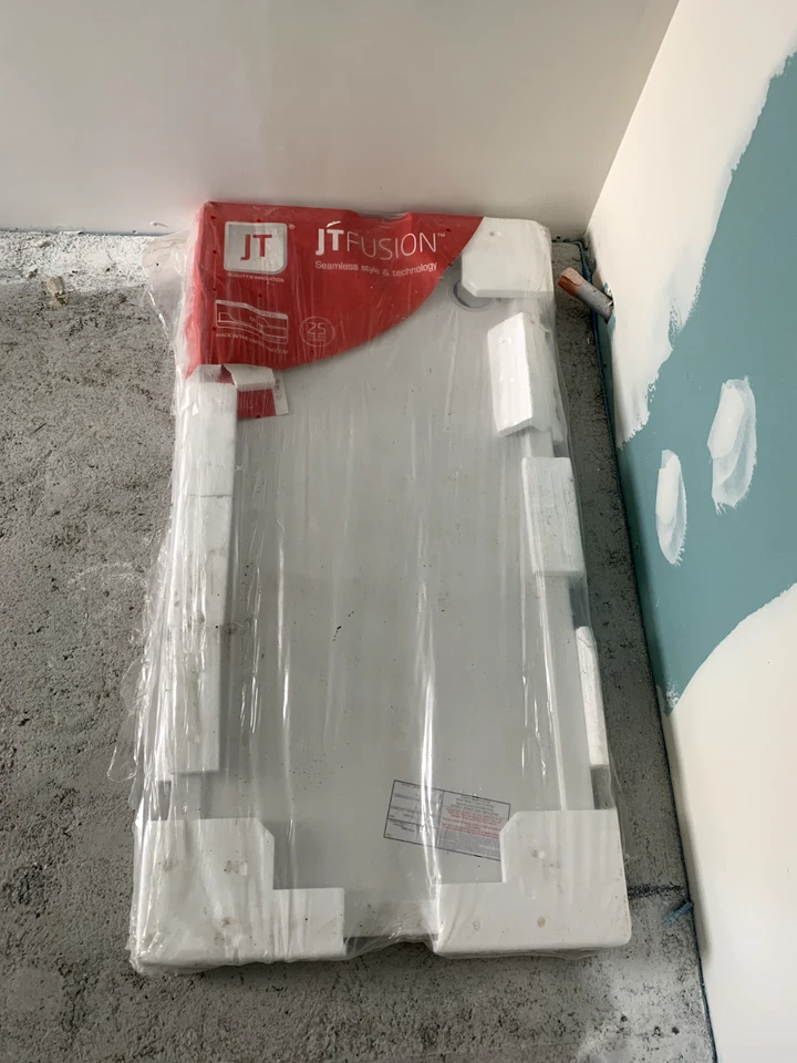 Receveur de douche plat JT FUSION 140X70 résine blanc neuf dans son emballage  - Photo 1/4