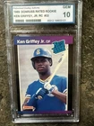 1989 Donruss Ken Griffey Jr. PSA Mint 10 Rated Rookie Card #33