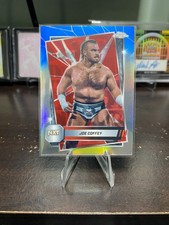 2025 Topps Chrome WWE - Joe Coffey #70 Red & Blue Refractor