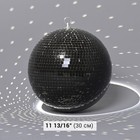 Yescom 12" Large Disco Ball Mirror Big Hanging Glass Party Events Wedding — photo 9