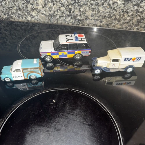 3 Corgi Cars Vintage Inc 2 Police & Expo 92 Citroen