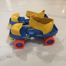Vintage Fisher Price 1-2-3 Grow With Me Roller Skate 1984 -1989 Adjustable Kids