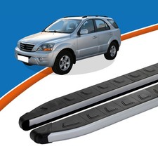Trittbretter passend für Schweller Kia Sorento Baujahr 08/2002-11/2009 DOLU Silb