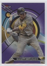 2023 Topps Finest Purple Refractor 245/250 Manny Machado #84 0r5l
