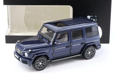 MercedesBenz G500 sodalite blue 1/18スケール 1:18 Genuine Mercedes W465 G Class G500 AMG Line Sodalite Blue