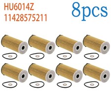 Hu6014z 8x For Bmw 5 7 Series 520d 730i 2.0l 2014-2018 Oil Filter Kit Usa