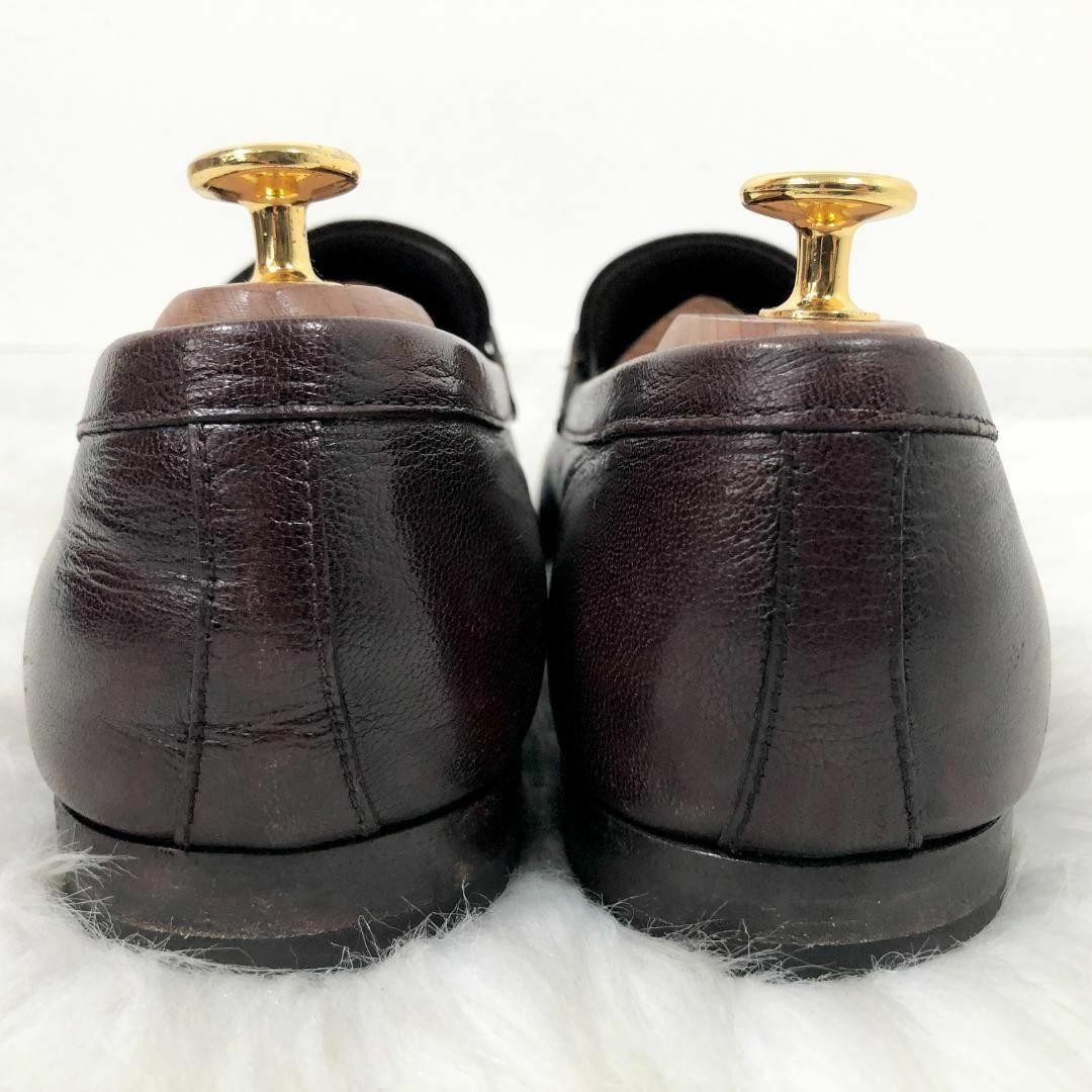 PRADA Men's Dress Shoes Loafers Leather Dark brown UK6/US7 112969c thumbnail 18