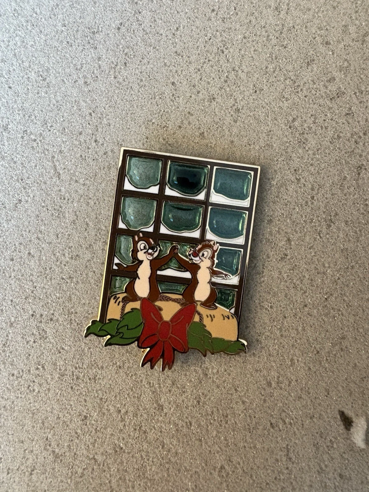 Disney Holiday LE Pin Mickey Christmas Carol Advent Calendar 2024 CHIP N DALE