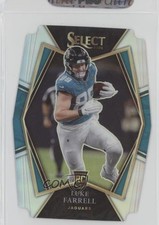 2021 Panini Select Premier Level Silver Prizm Die-Cut Luke Farrell #194 10qk