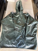 Grundens Men’s Neptune 319 Green Sz XXL Commercial Fishing Jacket Rain Coat