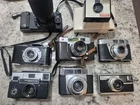 Lot of vintage cameras/35mm and Other Untested Mixed Kodak Zeiss Ikon Argus