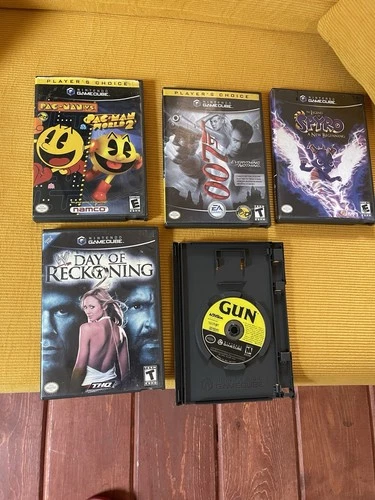 Vintage GameCube Game Lot Of 5 Untested Games