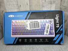 MageGee Light 75 Wireless Mechanical Keyboard,75 Hot Swappable Custom Gaming
