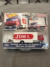 HOT WHEELS TEAM TRANSPORT NISSAN SKYLINE HT 2000GT-X SAKURA SPRINTER #8