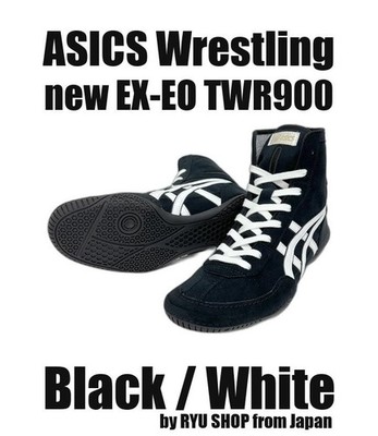 ASICS Wrestling Shoes 1083A001 A523 Black / White new EX-EO TWR900 Prime Attack