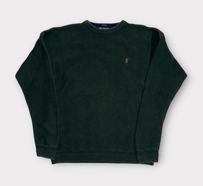 Vintage Chaps Ralph Lauren Sweater Men s Size Medium Green Pullover 90s