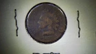 1875 Indian Head Penny One Cent About Good