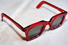 Sonnenbrille Vintage 40er Jahre Neu Fassung Acetat Pantos Made in France