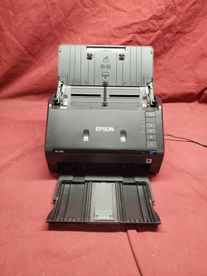 Epson WorkForce ES-400 Document Scanner J381A w/AC Adapter #B2 24