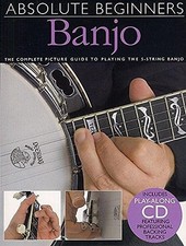 Absolute Beginners 5-string Banjo Book/Cd by Various Paperback Book The Cheap