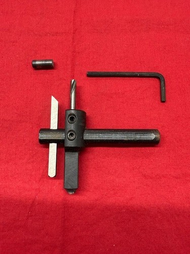 General Tools No. 4 Pawood Circle Cutter Combination Shank, 7/8-4" VINTAGE - Foto 1 di 5