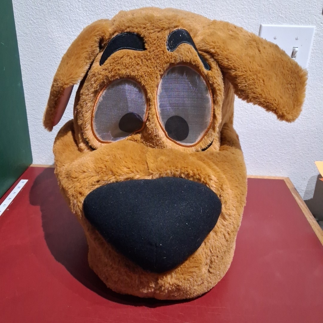 Scooby Doo Oversized Mascot Head Mask Big Greeter Head Adult Costume Cosplay