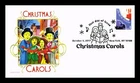 US COVER CHRISTMAS CAROLS FIRST DAY ISSUE PICTORIAL CANCEL PANDA CACHET