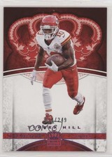 2017 Panini Preferred Crown Royale Pink 94/249 Tyreek Hill #50 uk2