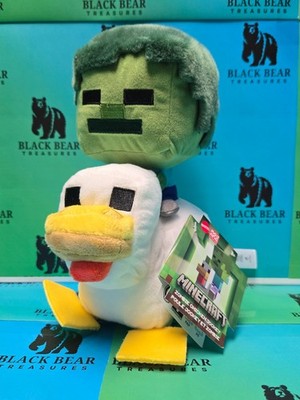 Mattel Minecraft Zombie Chicken Jockey Toy Collectible 8-inch Plush
