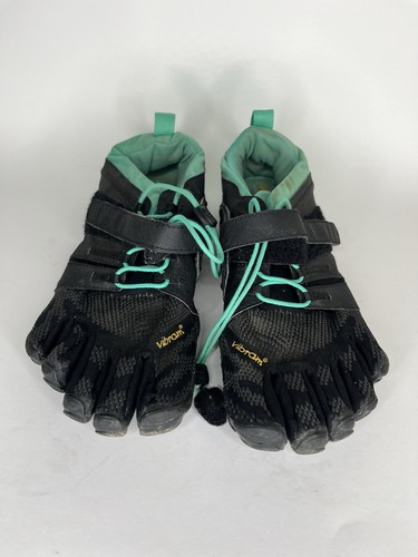 scarpe vibram fivefingers donna taglia 39 US 8,5 nero blu sneakers - Foto 2 di 13