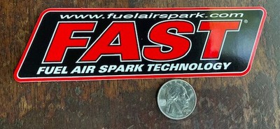 FAST Fuel Air Spark Technology STICKER for Hotrod Racing Custom Car Truck USA