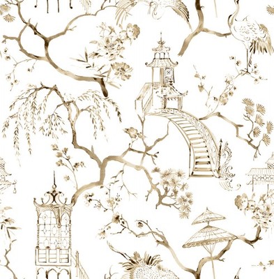 FD26807_Middleton Scenic, Monochromatic Sepia Brown Fine Decor Wallpaper