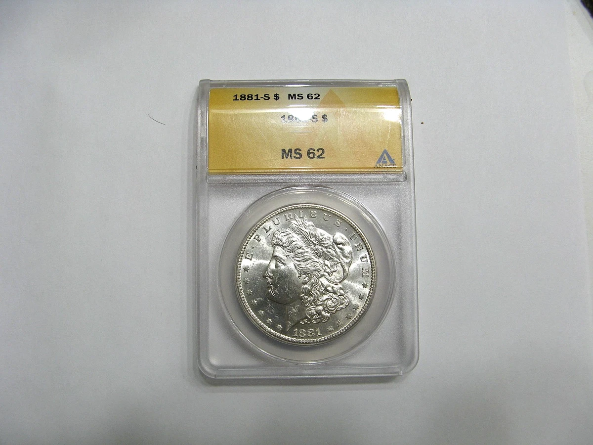 MS 62 Graded 1881 Year Morgan US Dollars (1878-1921) for sale | eBay