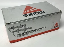 NOS Vintage Suntour Surperbe Pro RoadBike HB SB00 HUBS 36h 32h New In Open Box.
