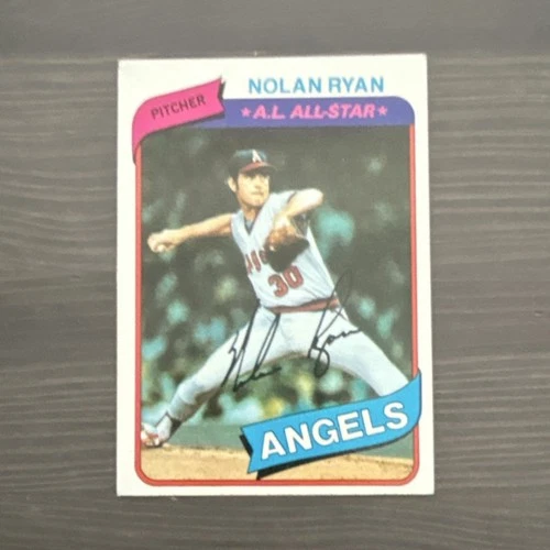 1980 Topps Nolan Ryan #580 Los Angeles Angels A.L. All-Star Baseball Card