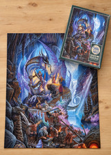 Dragon Forge Fantasy Dragon 1000 Piece Random Cut Jigsaw Puzzle