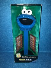 Sesame Street COOKIE MONSTER Musical GIANT PEZ DISPENSER w/ Original Box  Candy