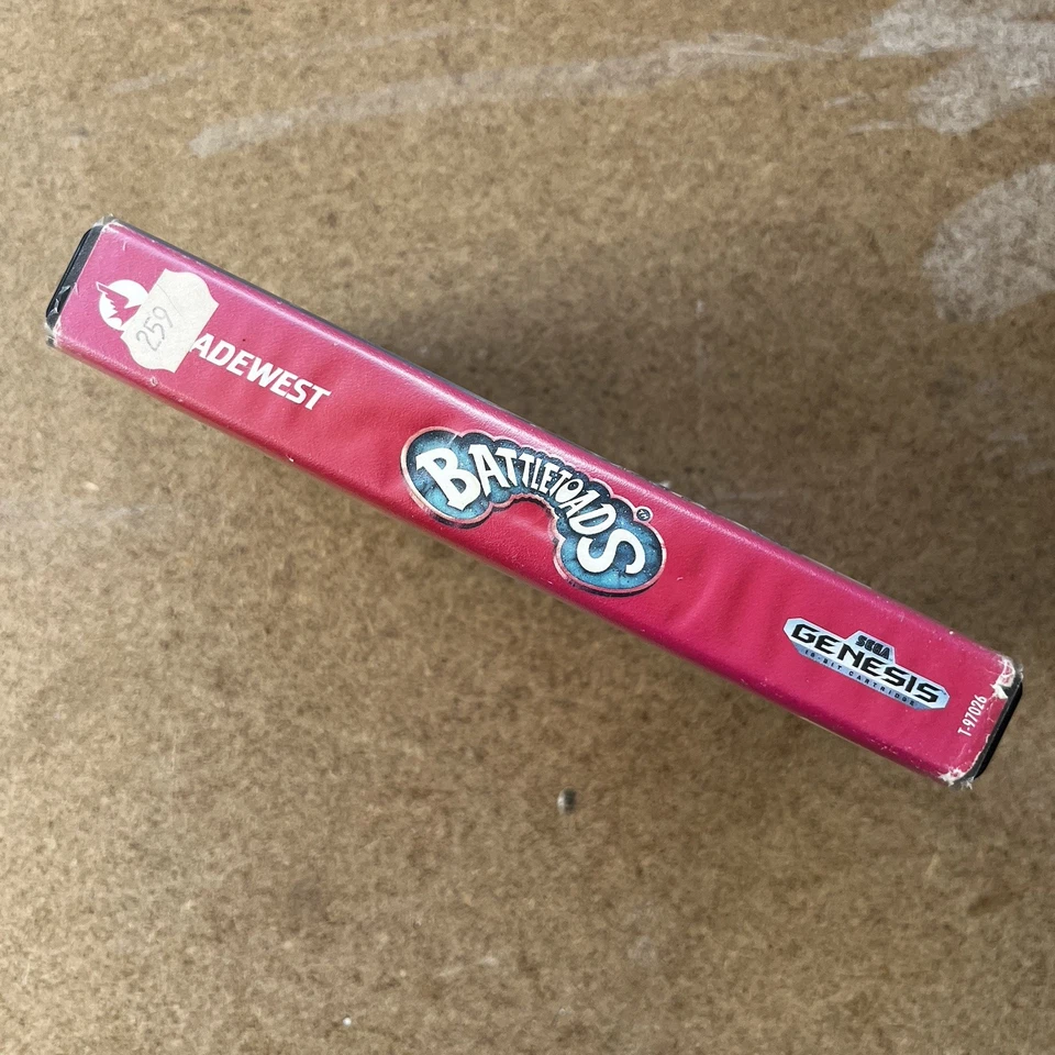 Battletoads - Sega Mega Drive Game with Case *FREE Next Day Post from Sydney* - Image 3 of 4