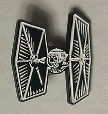 Disney - Star Wars - Imperial Galactic Empire and Tie Fighter White Pin