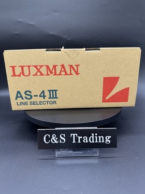 Luxman AS-4III Line Selector for sale online | eBay