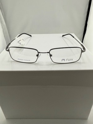 M-Flex MF 510 Gun Gunmetal Eyeglass Frame 54 19 145 NWT | eBay display picture 3